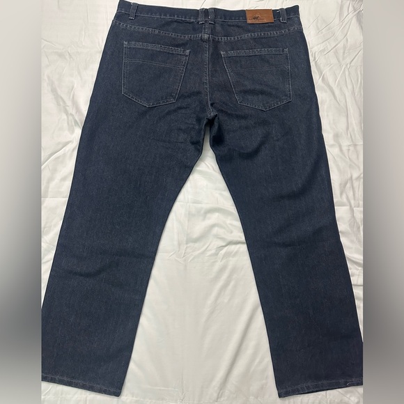 Beverly Hills Polo Club Dark Blue Straight Jeans Size 38/30 - Picture 4 of 8